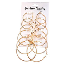 Load image into Gallery viewer, Hoop Earrings Set