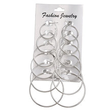 Load image into Gallery viewer, Hoop Earrings Set