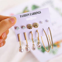 Load image into Gallery viewer, Hoop Earrings Set