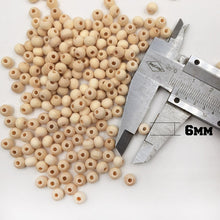 Load image into Gallery viewer, Wood Spacer Beads