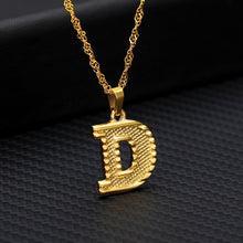 Load image into Gallery viewer, Alphabet Pendant Necklace