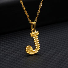 Load image into Gallery viewer, Alphabet Pendant Necklace