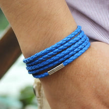 Load image into Gallery viewer, Leather bracelet men