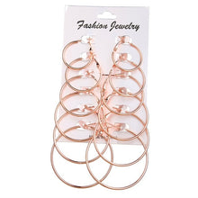 Load image into Gallery viewer, Hoop Earrings Set
