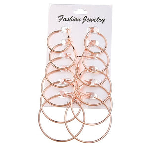 Hoop Earrings Set