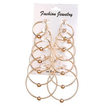 Load image into Gallery viewer, Hoop Earrings Set
