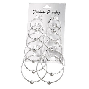 Hoop Earrings Set