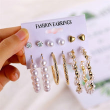 Load image into Gallery viewer, Hoop Earrings Set
