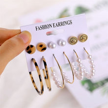 Load image into Gallery viewer, Hoop Earrings Set
