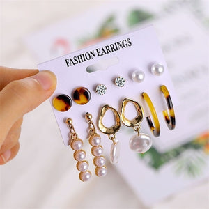 Hoop Earrings Set