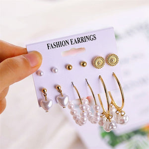 Hoop Earrings Set