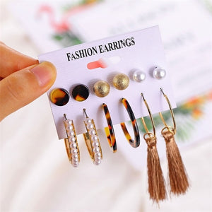 Hoop Earrings Set