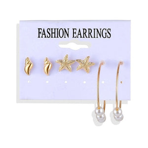 Hoop Earrings Set