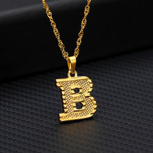 Load image into Gallery viewer, Alphabet Pendant Necklace
