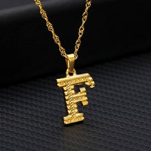 Load image into Gallery viewer, Alphabet Pendant Necklace
