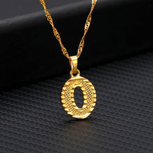 Load image into Gallery viewer, Alphabet Pendant Necklace
