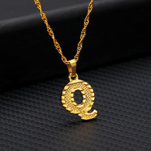 Load image into Gallery viewer, Alphabet Pendant Necklace
