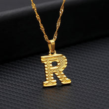 Load image into Gallery viewer, Alphabet Pendant Necklace
