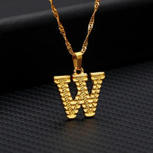 Load image into Gallery viewer, Alphabet Pendant Necklace
