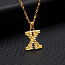 Load image into Gallery viewer, Alphabet Pendant Necklace
