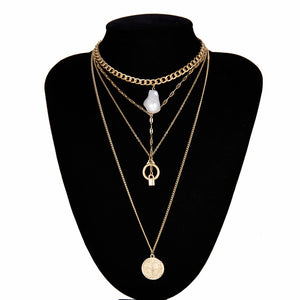 Pendant Choker Necklace