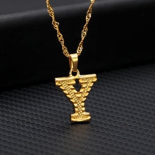 Load image into Gallery viewer, Alphabet Pendant Necklace
