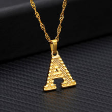 Load image into Gallery viewer, Alphabet Pendant Necklace
