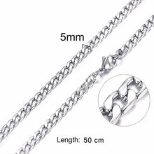 Load image into Gallery viewer, Solid Necklace Chains
