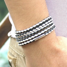 Load image into Gallery viewer, Leather bracelet men
