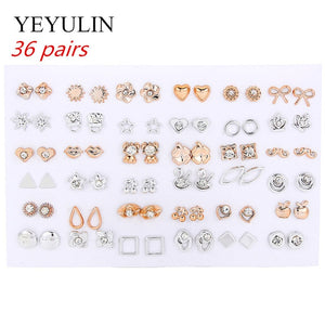 Stud Earrings Set