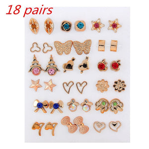 Stud Earrings Set