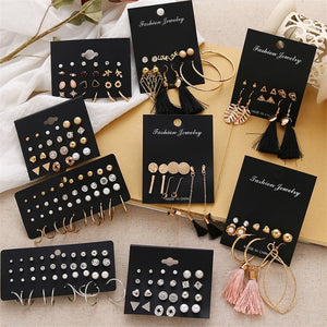 Set Pearl Earrings