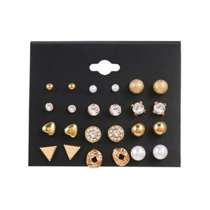 Set Pearl Earrings