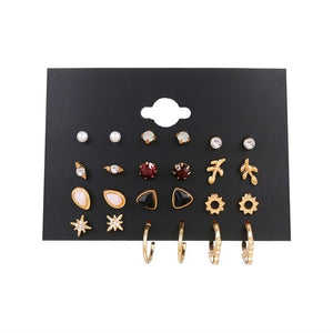 Set Pearl Earrings