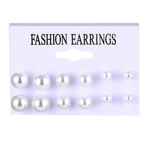 Set Pearl Earrings