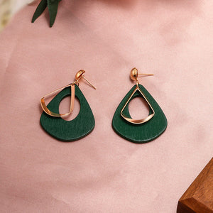 Round Dangle Earrings