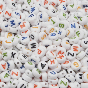 Acrylic Letter Beads